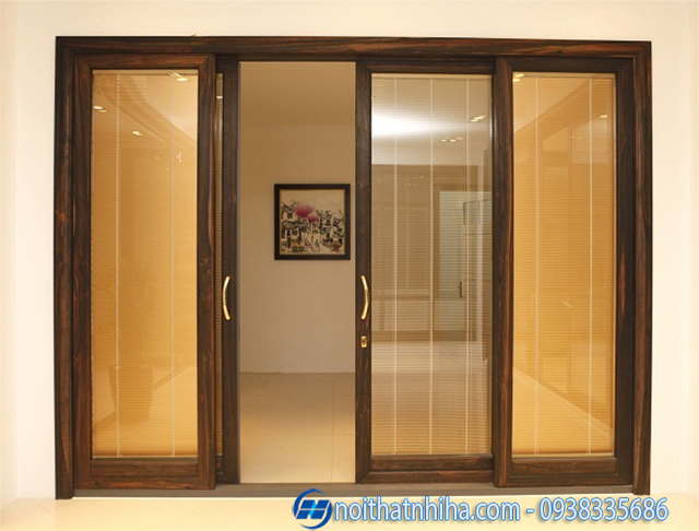 Cửa lùa nhôm kính