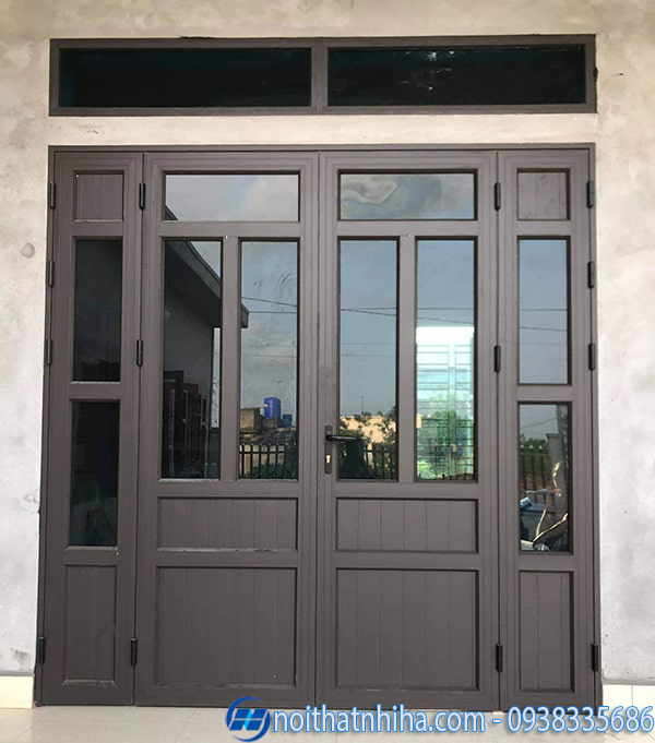 Cửa nhôm Xingfa chia ô