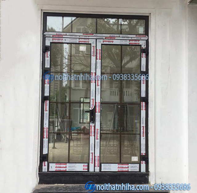 Cửa nhôm Xingfa chia ô