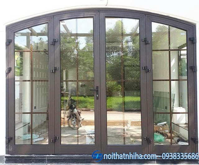 Cửa nhôm Xingfa chia ô