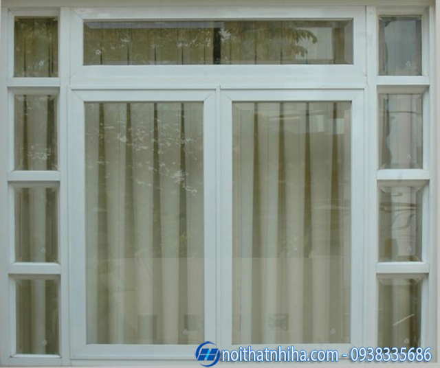 Cửa nhôm Xingfa chia ô