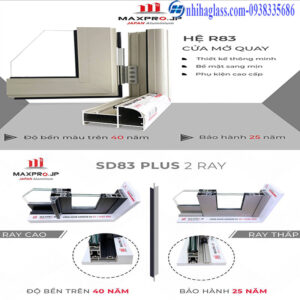 Cửa nhôm Maxpro