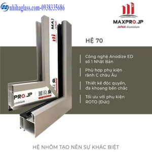Cửa nhôm Maxpro